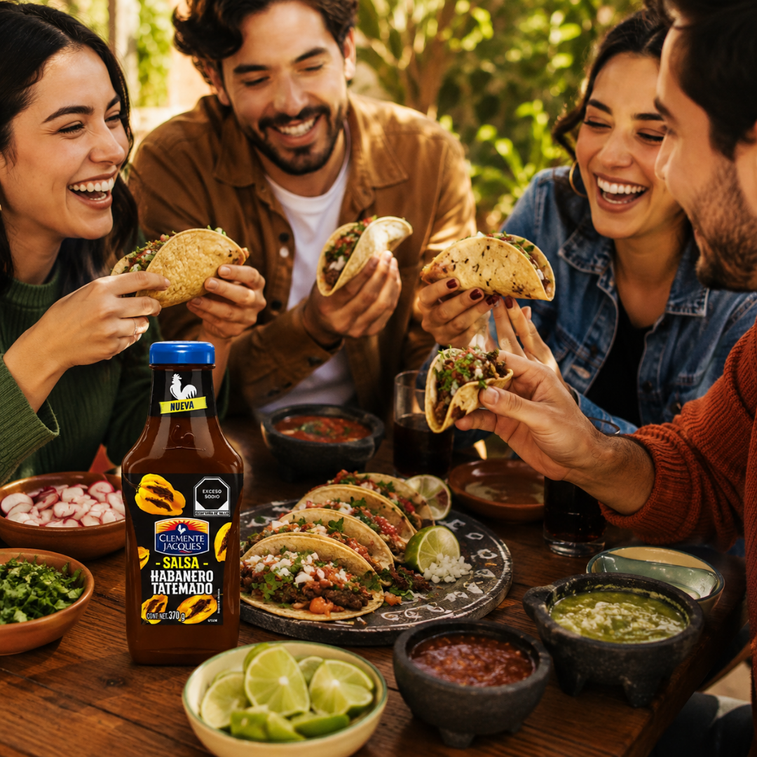 Salsa Habanero tatemada 370 ml